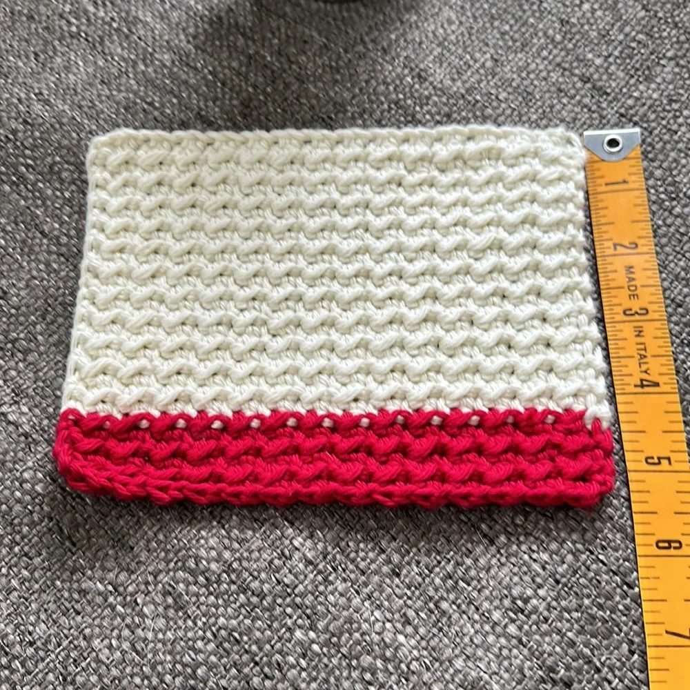 Hand made 100% Cotton WashCloths Dishcloth Spa Cloth Granny Country Cottage Core